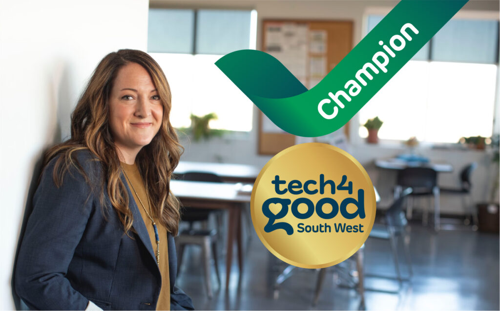 Tech4Good South West actively champions those doing good with tech in the region.