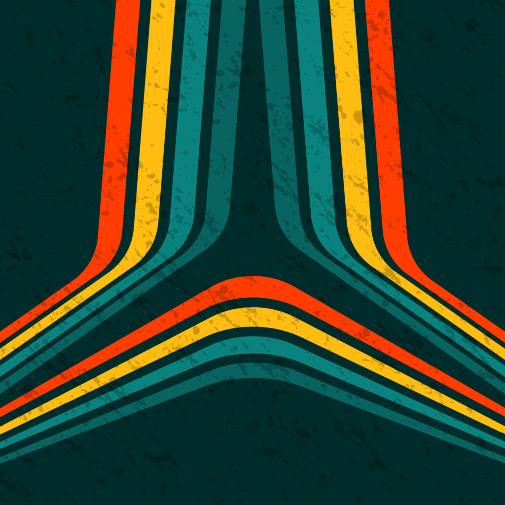 Abstract geometric lines used to represent website hosting.