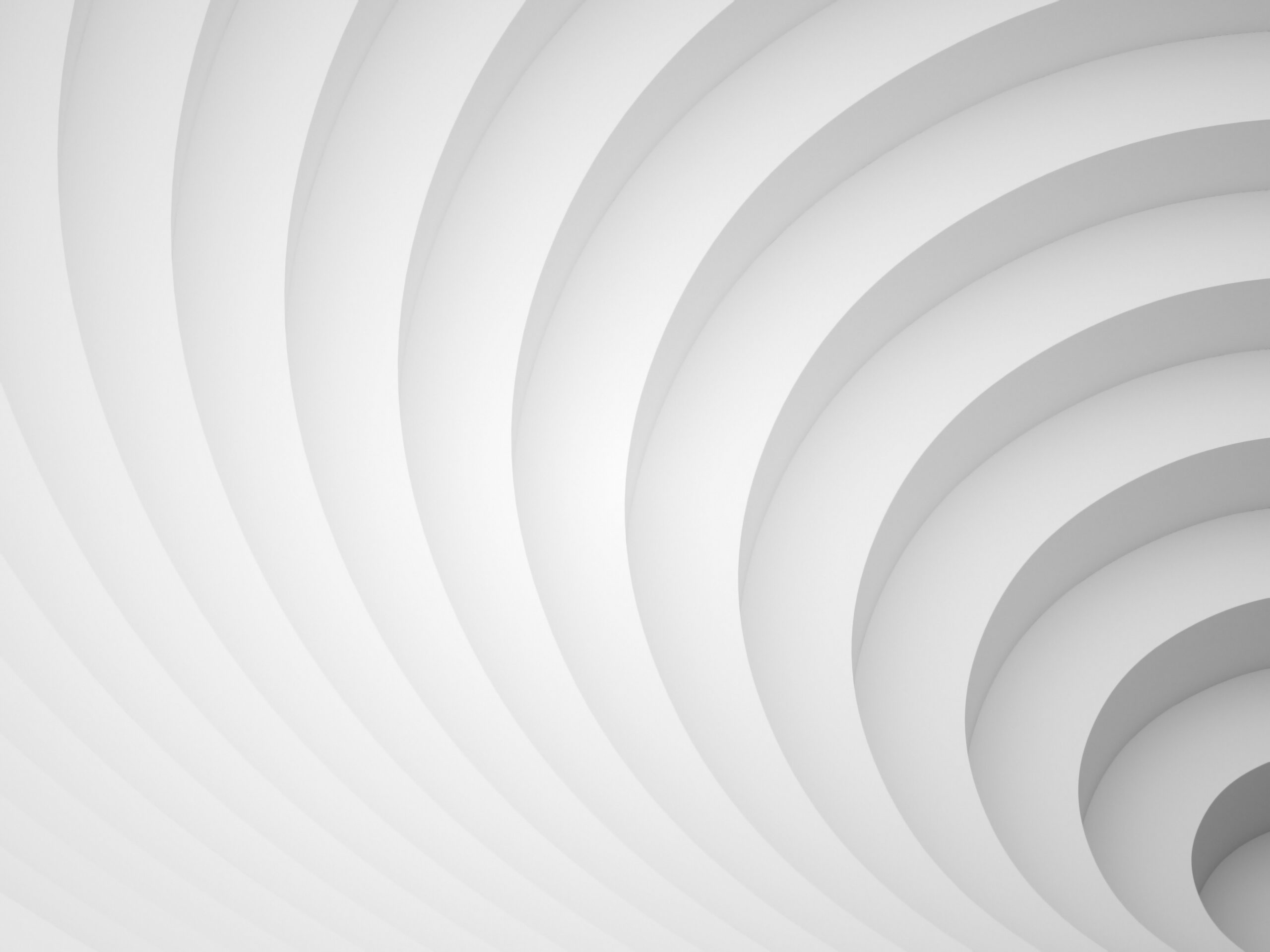 Abstract digital graphic background, white helix pattern, 3d, used to represent white space website design trend 2025