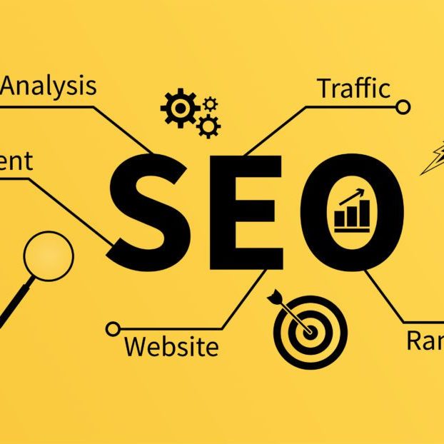 SEO infographic to represent top trends in SEO Tools in 2023